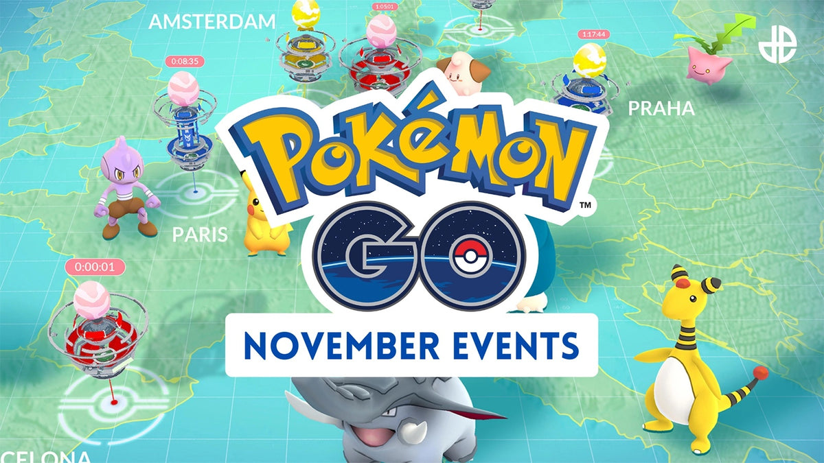 Pokémon Go Termine im November kaufen