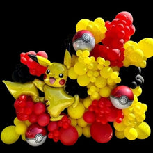 Lade das Bild in den Galerie-Viewer, 106 Stk. Pokemon Pikachu Luftballons für Geburtstag, Feier etc.