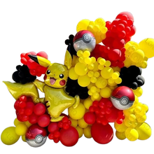 Lade das Bild in den Galerie-Viewer, 106 Stk. Pokemon Pikachu Luftballons für Geburtstag, Feier etc.
