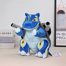 Lade das Bild in den Galerie-Viewer, Blastoise Kyogre Mix Kuscheltier Pokemon Plüschtier (ca. 17x18x21cm)