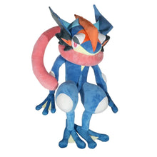 Lade das Bild in den Galerie-Viewer, Quajutsu Greninja XXL Plüschtier Pokemon (ca. 68cm)