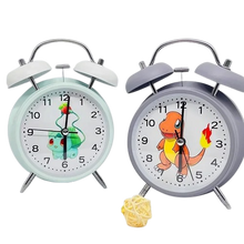 Lade das Bild in den Galerie-Viewer, Klassischer Wecker mit Pikachu, Bisasam, Schiggy u. a. Motiv