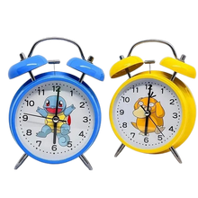 Lade das Bild in den Galerie-Viewer, Klassischer Wecker mit Pikachu, Bisasam, Schiggy u. a. Motiv