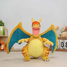 Lade das Bild in den Galerie-Viewer, Neuer Glurak Charizard Plüsch Pokemon (ca. 20cm)