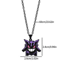 Lade das Bild in den Galerie-Viewer, Pokemon Gengar oder Nebulak Gastly Halskette
