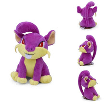 Lade das Bild in den Galerie-Viewer, Pokemon Rattfratz Rattata Plüsch (ca. 14cm)