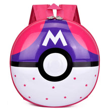 Lade das Bild in den Galerie-Viewer, Kinder Rucksack im Pokeball Aussehen - viele Motive