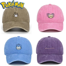 Lade das Bild in den Galerie-Viewer, Bunte Pokemon Caps im Jeans Look