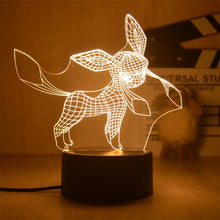 Lade das Bild in den Galerie-Viewer, Pokemon Anime Warmlicht Nachtlicht Deko Lampe