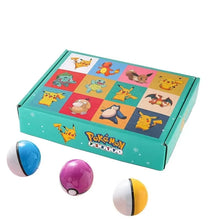 Lade das Bild in den Galerie-Viewer, Poke Ball Geschenk Set mit 12 Bällen und Figuren