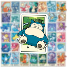 Lade das Bild in den Galerie-Viewer, 50 Stk. Pokemon Aufkleber Sticker Karten-Look