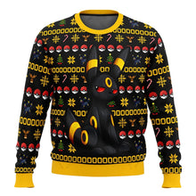 Lade das Bild in den Galerie-Viewer, Nachtara Umbreon Weihnachtspulli Sweater