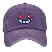 Lade das Bild in den Galerie-Viewer, Pokemon Gengar Mütze Baseball Cap in zwei Farben