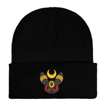 Lade das Bild in den Galerie-Viewer, Warme Nachtara Umbreon Beanie Winter Herbst Mütze