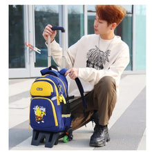 Lade das Bild in den Galerie-Viewer, Pokemon Schulranzen Tornister Trolley mit 1 oder 3 Rädern und Griff