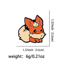 Lade das Bild in den Galerie-Viewer, Niedliche Evoli Entwicklungen Pins Anstecker