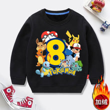Lade das Bild in den Galerie-Viewer, Pokémon Happy Birthday Pullover für Kinder – Feiere deinen Geburtstag mit Stil