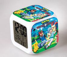 Lade das Bild in den Galerie-Viewer, Pokemon Anime Wecker mit LED und Alarm Funktion in vielen Motiven