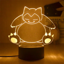 Lade das Bild in den Galerie-Viewer, Pokemon Anime Warmlicht Nachtlicht Deko Lampe