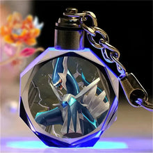 Lade das Bild in den Galerie-Viewer, Bunte Pokémon Pikachu Kristall Keychain Anhänger