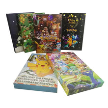 Lade das Bild in den Galerie-Viewer, Weihnachtliche Adventskalender mit Pikachu und Pokemon Motiven