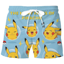 Lade das Bild in den Galerie-Viewer, Pokemon Sommer Strand- Badeshorts in vielen Motiven