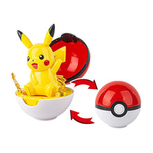 Lade das Bild in den Galerie-Viewer, 6er Set Große Pokebälle mit Pokemon Figuren Spielzeug