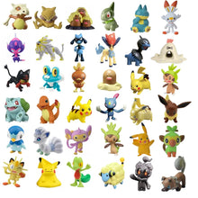 Lade das Bild in den Galerie-Viewer, Tomy WCT Pokemon Figuren Pikachu Piplup Vulpix Meowth Cubone Marshadow Axew Keldeo ca. 4cm