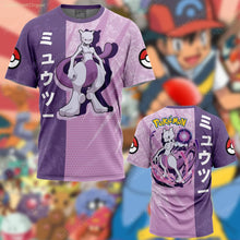 Lade das Bild in den Galerie-Viewer, Stylishe Bunte Sommer T-Shirts Trikots mit vielen Pokemon Motiven