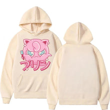Lade das Bild in den Galerie-Viewer, Pokémon Pummeluff Hoodie Pullover