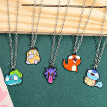 Lade das Bild in den Galerie-Viewer, Lustige Pokemon Halsketten, Bisasam, Enton, Gengar, Glumanda oder Schiggy