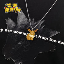 Lade das Bild in den Galerie-Viewer, Halsketten mit Evoli, Pummeluff, Glumanda, Mew u. a. Anhänger