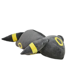 Lade das Bild in den Galerie-Viewer, Liebenswertes schlafendes Umbreon Nachtara Kuscheltier Pokemon (ca. 60cm)