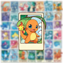 Lade das Bild in den Galerie-Viewer, 50 Stk. Pokemon Aufkleber Sticker Karten-Look