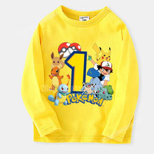 Lade das Bild in den Galerie-Viewer, Tolle Kinder Pullies mit Alter im Pokemon Aussehen