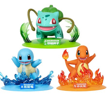 Lade das Bild in den Galerie-Viewer, Glumanda, Schiggy oder Bulbasaur Bunte Starter-Pokémon Figuren (ca. 12-14cm)