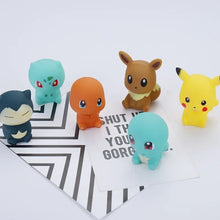 Lade das Bild in den Galerie-Viewer, 6 Stk. Pokemon Bade Figuren im Sparset für Badewanne etc.