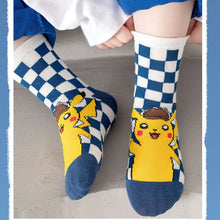 Lade das Bild in den Galerie-Viewer, Pokemon Pikachu Kinder Socken 5er Pack