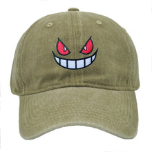 Lade das Bild in den Galerie-Viewer, Pokemon Gengar Mütze Baseball Cap in zwei Farben