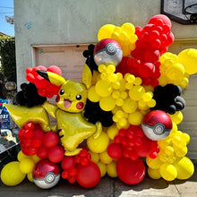 Lade das Bild in den Galerie-Viewer, 106 Stk. Pokemon Pikachu Luftballons für Geburtstag, Feier etc.