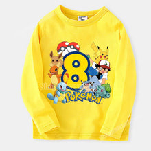 Lade das Bild in den Galerie-Viewer, Tolle Kinder Pullies mit Alter im Pokemon Aussehen