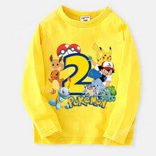 Lade das Bild in den Galerie-Viewer, Tolle Kinder Pullies mit Alter im Pokemon Aussehen
