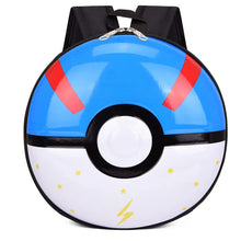 Lade das Bild in den Galerie-Viewer, Kinder Rucksack im Pokeball Aussehen - viele Motive