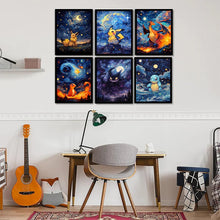 Lade das Bild in den Galerie-Viewer, Pokemon Canvas Sternen Poster Bilder in vielen Motiven (Ungerahmt)