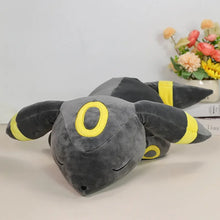 Lade das Bild in den Galerie-Viewer, Liebenswertes schlafendes Umbreon Nachtara Kuscheltier Pokemon (ca. 60cm)