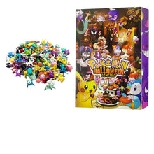 Lade das Bild in den Galerie-Viewer, Weihnachtliche Adventskalender mit Pikachu und Pokemon Motiven