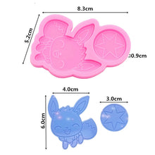 Lade das Bild in den Galerie-Viewer, Evoli Silikonform – Backen, Basteln & Dekorieren mit deinem Lieblings-Pokémon