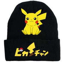 Lade das Bild in den Galerie-Viewer, Warme Pikachu Kinder Wintermütze