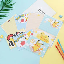 Lade das Bild in den Galerie-Viewer, 10Per Set Pokemon Pikachu Einladungskarten, Brief mit Umschlag