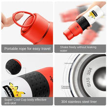 Lade das Bild in den Galerie-Viewer, 500ml Pokemon Pikachu Wasser Flasche für Kinder Schule